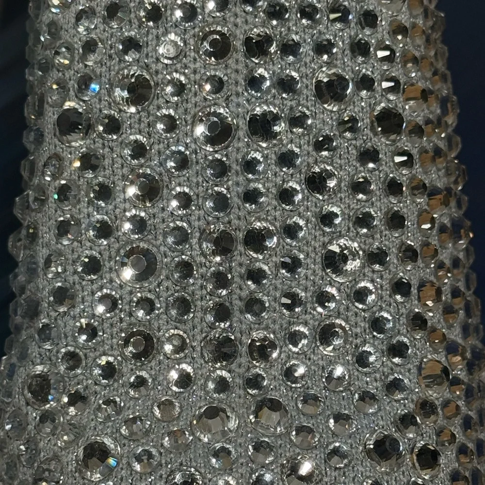 Michael Kors Silver Crystal Sneakers - Picture 7 of 8